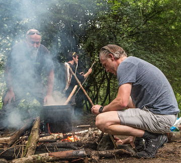 Eéndaagse bushcraft